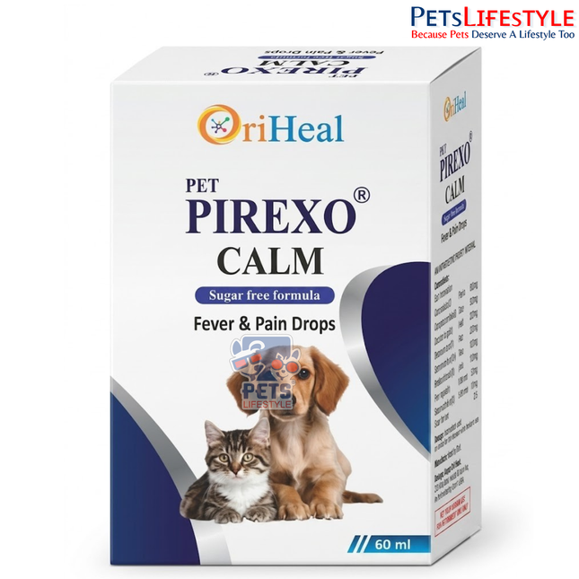 OriHeal Pet Pirexo Calm Drops For Pets - 60ml