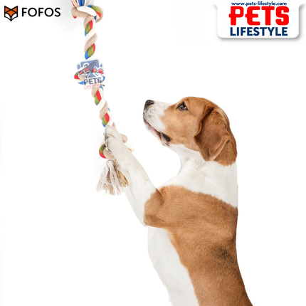 Barkbutler x FOFOS Flossy Rope Toy – With Ball