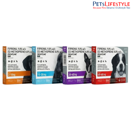 Frontline Plus Spot-On for Dogs – Advanced Flea & Tick Protection (Fipronil + (S)-Methoprene)