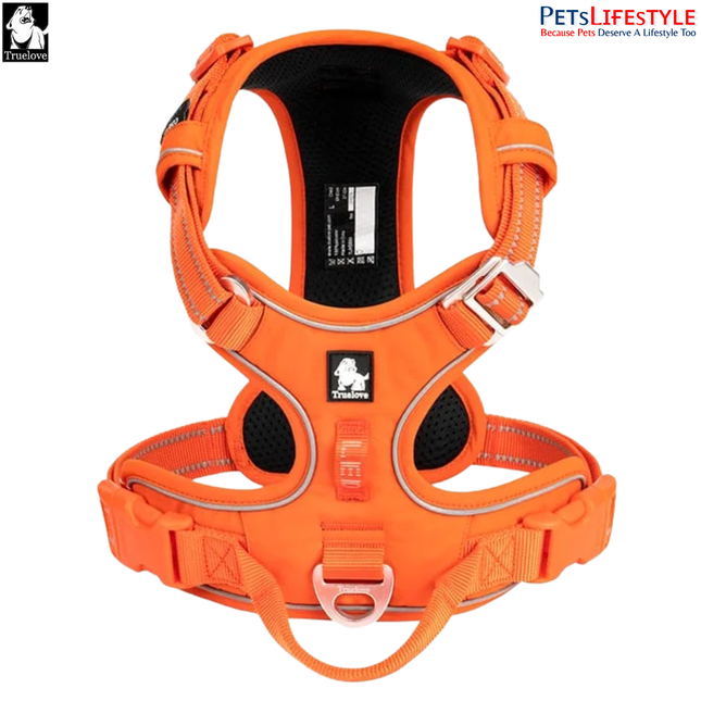 Truelove Ultra-Durable CORDURA Oragne Harness with Night Visibility