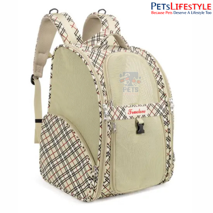 TRUELOVE Airflow Backpack Carrier – Humus | Breathable Pet Travel Backpack