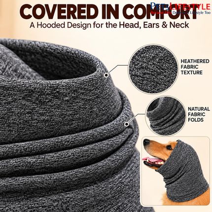 Canine Desk Pet Grooming Hoodie – Groomy Hoodie for Dogs & Cats