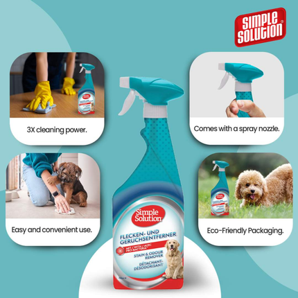 Simple Solution Dog Stain & Odor Remover (1 Litre)