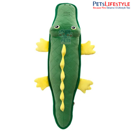 FOFOS Chew Tuff Dog Toy Crocodile – Durable-Style Chew Toy for Dogs