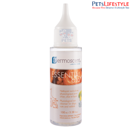 Dermoscent Essential Oto Ear Cleanser for Dogs, Cats & Small Mammals (100 ml)