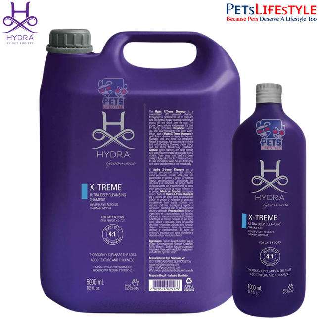Hydra Groomer's X-Treme Ultra Deep Cleansing Shampoo