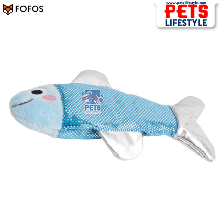 FOFOS Sardine Dancing Fish Electronic Cat Toy USB Rechargeable  Catnip Motion Toy