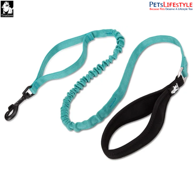 Truelove Bungee Leash – Baltic– Durable Stretch Control Dog Leash