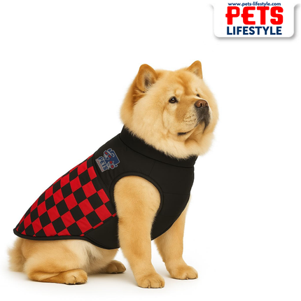 PᴇᴛsLɪғᴇsᴛʏʟᴇ Racing Jacket Dog Winter Coat (Red) – Windproof, Waterproof, Ultra Warm Fleece Lined Pet Jacket (Copy)