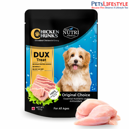 DUX Chicken Gravy Wet Dog Food 100 g