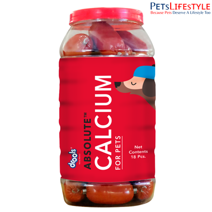 Drools Absolute Calcium Sausage Supplement for Dogs