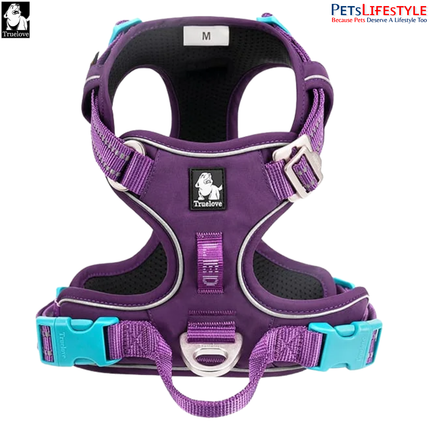 Truelove Ultra-Durable CORDURA Purple Harness with Night Visibility
