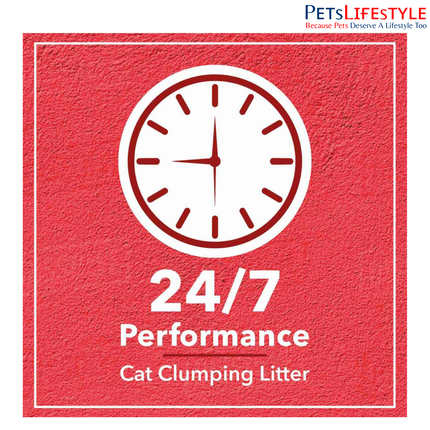 Drools Clumping Lavender Fragrance Cat Litter for Multiple Cats 5 Kg