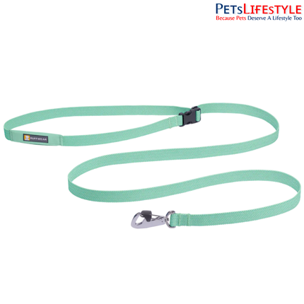 Ruffwear Flagline Dog Leash Sage Green | Lightweight Hands-Free Running & Hiking Leash for Dogs