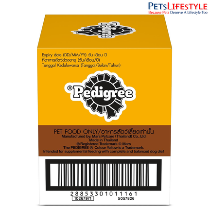 Pedigree Schmackos Stix Grilled Liver Flavour Dog Treat 70 g | Soft & Chewy Stix with Omega 6 & Low Fat