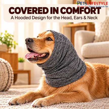 Canine Desk Pet Grooming Hoodie – Groomy Hoodie for Dogs & Cats