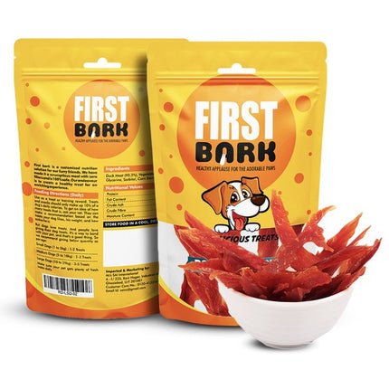First Bark Jerky Dog Treats- Roasted Duck-70g