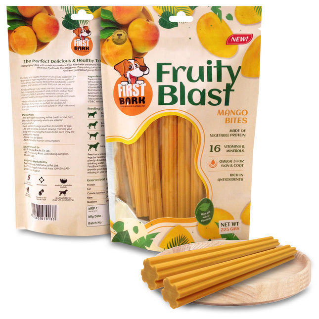 First Bark Fruity Blast Dog Treat Banana-225g
