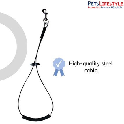 Aeolus Pet Steel Rope Wire Gauge 5 mm – Heavy-Duty Pet Tie-Out Cable