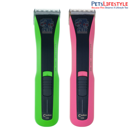 CODOS K-80 Professional Corded & Cordless Clipper – BLDC Brushless Motor, 240-Minute Runtime