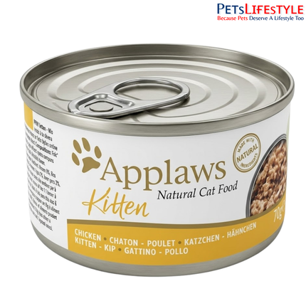 Applaws 53% Chicken Breast Natural Wet Kitten Food - 70 g