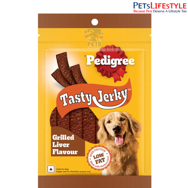 Pedigree Meat Jerky Adult Dog Treat , Grilled Liver