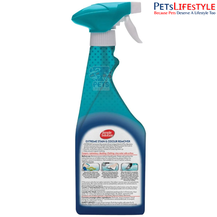 Simple Solution Dog Stain & Odor Remover (1 Litre)