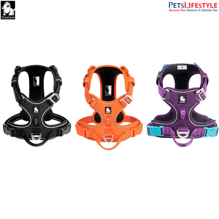Truelove Ultra-Durable CORDURA Oragne Harness with Night Visibility