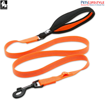 TRUELOVE Nylon Leash – Neoprene Padded Handle Dog Leash