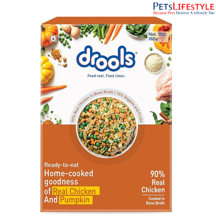 Drools Tetra Pack Real Chicken Pumpkin Wet Dog Food