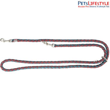 Trixie Cavo Adjustable Rope Dog Leash – 3-Stage Adjustable Length| 2m (6.6 ft)