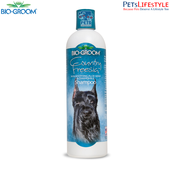 Bio-Groom Country Freesia Aloe Vera & Chamomile Dog Shampoo (355 ML)