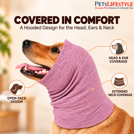 Canine Desk Pet Grooming Hoodie – Groomy Hoodie for Dogs & Cats