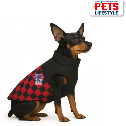 PᴇᴛsLɪғᴇsᴛʏʟᴇ Racing Jacket Dog Winter Coat (Red) – Windproof, Waterproof, Ultra Warm Fleece Lined Pet Jacket (Copy)