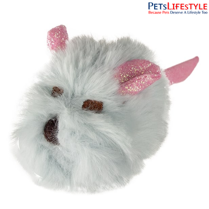 FOFOS Ball Box Rattle Cat Toy (Assorted) – Sparkle Rattle Ball with Bell for Kittens & Cats