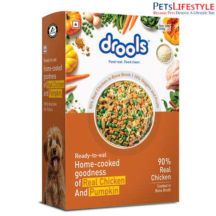 Drools Tetra Pack Real Chicken Pumpkin Wet Dog Food