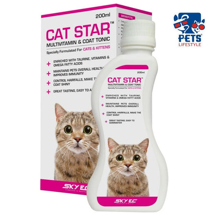 Skyec Cat Star Syrup Multivitamin for Cats