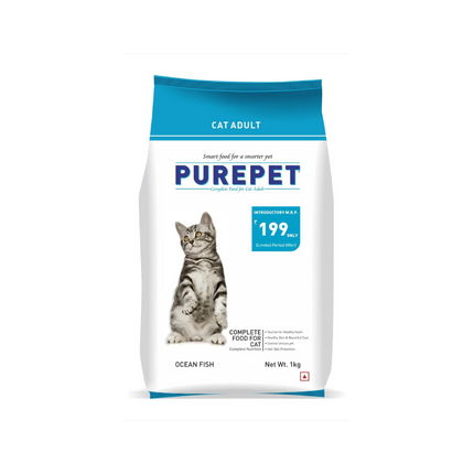 Purepet Ocean Fish Adult Cat Dry Food