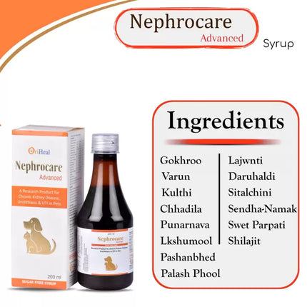 OriHeal Lifesciences Nephrocare Advanced Syrup- 200ml
