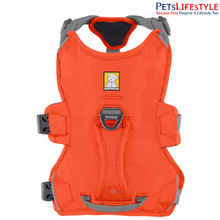 Ruffwear Web Master Dog Harness Blaze Orange| Supportive Multi-Use Harness for Assistance, Hiking & Working Dogs