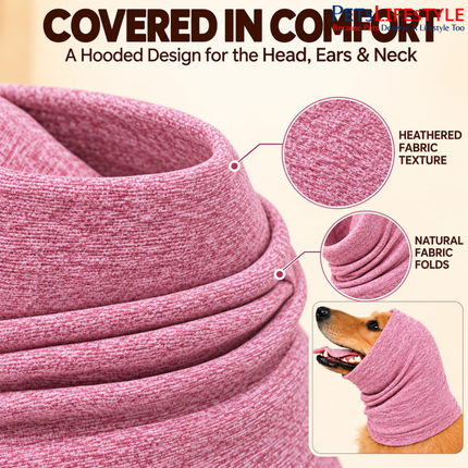 Canine Desk Pet Grooming Hoodie – Groomy Hoodie for Dogs & Cats