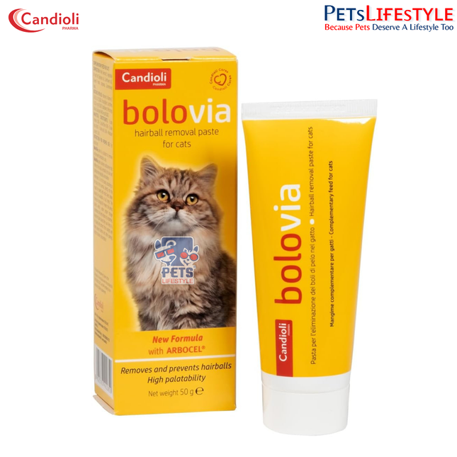 Candioli Bolo Via Hairball Removal Paste for Cats
