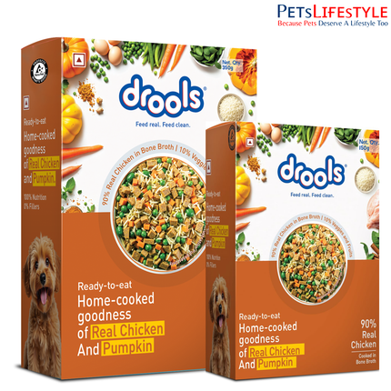 Drools Tetra Pack Real Chicken Pumpkin Wet Dog Food
