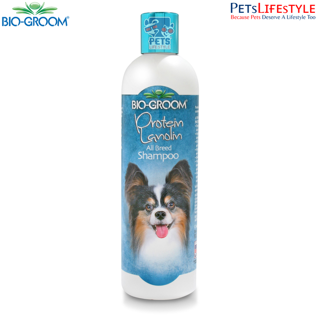 Bio-Groom Protein Lanolin Tear-Free Pet Shampoo 355ml