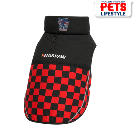 PᴇᴛsLɪғᴇsᴛʏʟᴇ Racing Jacket Dog Winter Coat (Red) – Windproof, Waterproof, Ultra Warm Fleece Lined Pet Jacket (Copy)