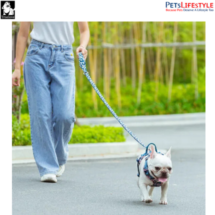 Truelove Multi Handle Floral Leash – Premium Control Dog Leash