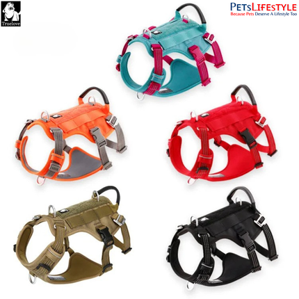 Truelove Escape Proof Dog Harness – Double H-Design Safety Harness for Strong Dogs
