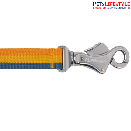 Ruffwear Roamer Yellow Snow Dog Leash | Adjustable Hands-Free Stretch Running Leash for Dogs