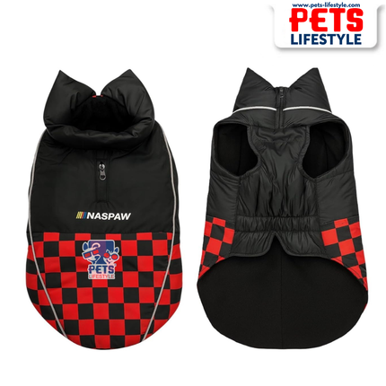 PᴇᴛsLɪғᴇsᴛʏʟᴇ Racing Jacket Dog Winter Coat (Red) – Windproof, Waterproof, Ultra Warm Fleece Lined Pet Jacket (Copy)