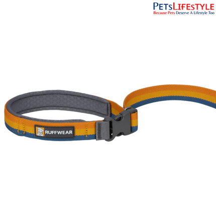 Ruffwear Roamer Yellow Snow Dog Leash | Adjustable Hands-Free Stretch Running Leash for Dogs